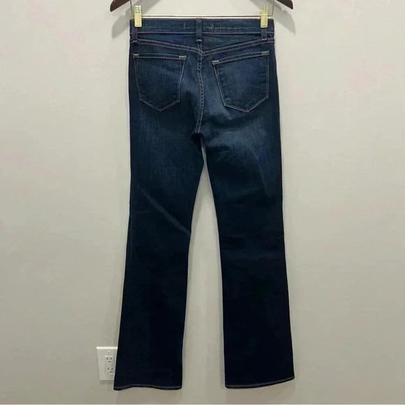 J Brand Boot Leg Jeans Low Rise 818 Ink Medium Wash Y2K Size 26 - Picture 4 of 14